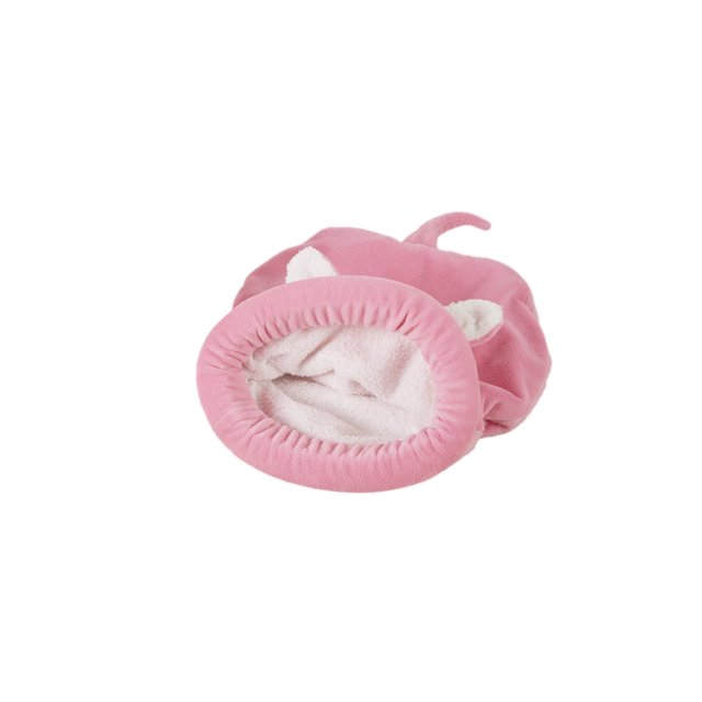 fastboy Keep Your Pets With Cat Dog Bed With Internal Space. Get A Sleep With Bed - Dogs And Cats Sleeping With Space. pink L