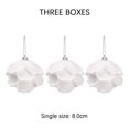 thumbnail image 4 of Christmas Tree Decorations Set Pack of 3 Christmas Glitter Foam Balls Christmas Tree Decoration Christmas Balls 8Cm Christmas Tree Decoration Set Set of 3 Christmas Trees, 4 of 6