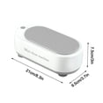 thumbnail image 2 of EGNMCR Small High-frequency Vibration Jewelry Cleaning Machine Quick Glasses Jewelry Cleaning Box jewelry rack, 2 of 2