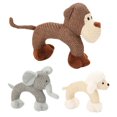 thumbnail image 4 of HAOAN Display Mold Pet Dog Plush Modeling Puppy Vocal Toy Biting Teething Resistance Molar, 4 of 8