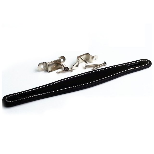 Leather Guitar AMP Handle Strap with Screw Part For FD Guitar Amplifiers Speaker
