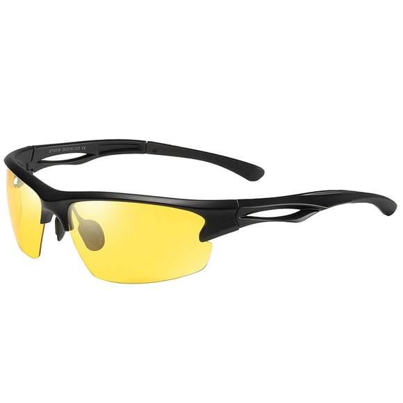 Lunettes de Soleil de Baseball pour Jeunes Enfants Polarisées en Plastique Protection UV Cyclisme Softball Garçons Filles
