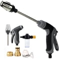 thumbnail image 1 of SSZMDLB Machine d'Eau de Lavage de Voiture Buse de Pulvérisation à Haute Pression Rallonge 8 mm Canon à Mousse Wand 3 Connecteurs Boyau d'Arrosage Portable Outil pour le Nettoyage des Véhicules et le Lavage Extérieur, 1 of 9