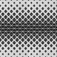 thumbnail image 1 of Ahgly Company Tapis d'Intérieur Lavable à la Machine, Carré, Transitionnel, Gris Foncé Noir, Tapis de Zone, 8 Pieds Carré, 1 of 7