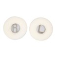 thumbnail image 3 of Replacement Ear Pads, Ear Cushion Easy To Install Noise Isolation Protein Leather Professional  For T500bt For T450 White, 3 of 8