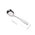 thumbnail image 2 of Meitianfacai 10pcStainless Steel Spoon Flat Bottom Spoon Dessert Spoon Rice Spoon, 2 of 3