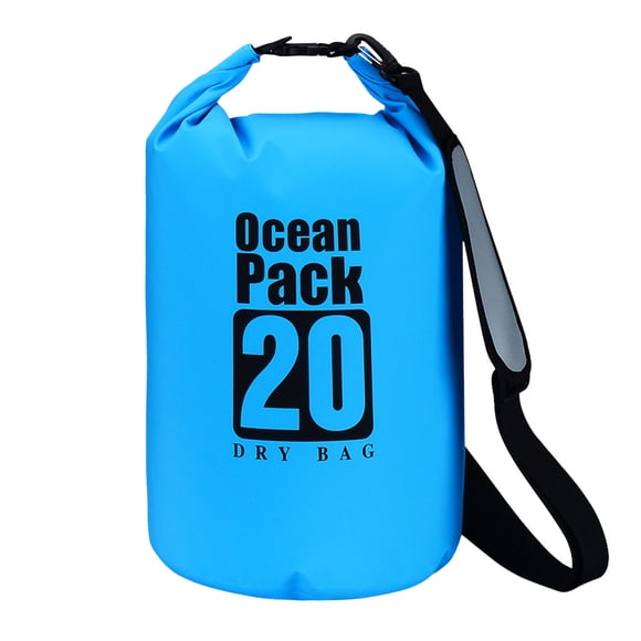 Dvkptbk Waterproof Bag Pvc Dry Bag Sack Ocean Pack Floating Boating Kayaking Camping 20L Swimming