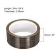 thumbnail image 2 of Unique Bargains Adhesive Grid ESD Tape 1.57 Inch Wide x 118 FT Long Conductive Grid Tape Brown, 2 of 4