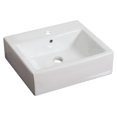 thumbnail image 1 of American Imaginations 21-in. W Vessel White AI-133, 1 of 5