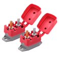 thumbnail image 1 of Ampper DC 12V - 24V Disjoncteur à Réinitialisation Automatique avec Goujon de Couvercle pour Automobile et Plus (30A, 2 Pcs), 1 of 6