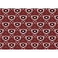 thumbnail image 1 of Ahgly Company Machine Washable Indoor Rectangle Transitional Red Red Area Rugs, 4' x 6', 1 of 7