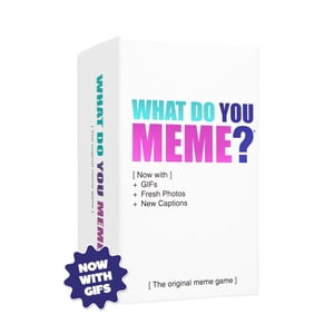 What Do You Meme? Core Game by Relatable – Adult Party Game with Captions and Photo Cards, Now Includes GIFs