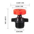 thumbnail image 3 of Yhmxh Gardening Supplies,Tools,Spring Garden Decor 1/2Inch Automatic Rotating Sprinkler Heads Sprinkler 360 Degree Rotation For Garden Irrigation 10pc Shower Head, 3 of 5