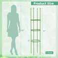 thumbnail image 4 of Costway Lot de 2 Treillis de Jardin 57 Pouces Support pour Plantes et Cages à Tomates avec Hauteur Réglable, 4 of 10