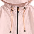 thumbnail image 4 of Maqroz Veste de Soleil pour Homme UPF 50++ à Capuche à Fermeture Éclair Intégrale Protection UV SPF Rafraîchissante Légère avec Poches Été Ajustable Séchage Rapide Veste de Sport de Piste Randonnée Pêche Plein Air Rose TTTG, 4 of 4