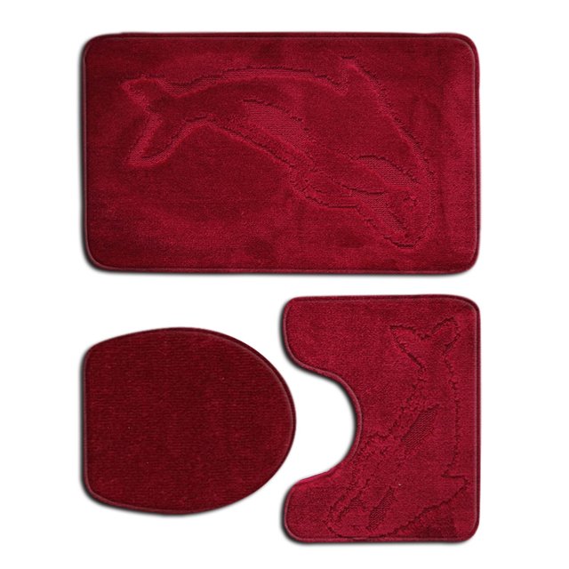 Transemion 3x Durable And Absorbent Bath Mat For Bathtub And Shower Designed To Last PJ210922-A012 1Set