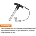 thumbnail image 3 of Unique Bargains T Handle Lock Pins, 25/64' Pin Dia. 2-3/4' Usage Length Stainless Steel Push-Button Quick Release Pin, 3 of 5