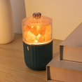 thumbnail image 1 of Feltree Mini Lampe Portable à DEL en Pierre de Sel Diffuseur d'Arômes USB Rechargeable Parfum Coloré Diffuseur d'Huiles Essentielles Lampe pour Voiture Camping Chambre, 1 of 7