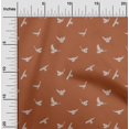 thumbnail image 1 of oneOone Georgette Viscose Fabric Bird Ikat Fabric Prints By Yard 42 Inch Wide, 1 of 3