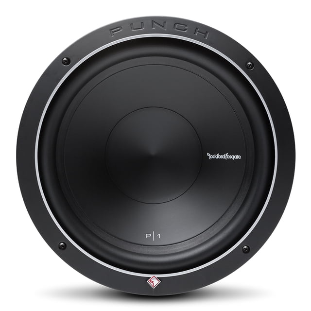 Rockford Fosgate P1S4-12 Punch Caisson de Basses P1 12′′ 4-Ohm en PVC