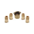 thumbnail image 1 of TIELUTT 5PCS/Set Cute Animal Finger Hand Novelty for Kidss Birthday Party Folktale Puppets Finger Hoard Braiding Finger Rods for Puppets Three Finger, 1 of 8