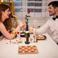thumbnail image 1 of Birdeem Long Candles for Wedding,Candlelight Dinner Decoration,Tasteless Printed Candles,9.8 Inch,Two Pack,Romantic Home Decor, 1 of 9