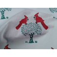 thumbnail image 4 of oneOone Cotton Poplin Fabric Bird & Tree Block Print Sewing Fabric BTY 56 Inch Wide, 4 of 4