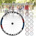 thumbnail image 2 of CAROOTU 2Pcs EA Wheel Set Stickers Mountain Bike Wheel stickers Ring Stickers Bicycle Wheel Rim Decals, 2 of 7