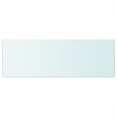 thumbnail image 2 of vidaXL Shelves 2 pcs Panel Glass Clear 70x25 cm, 2 of 2
