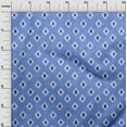 thumbnail image 3 of oneOone Cotton Flex Blue2 Fabric African Aztech Craft Projects Decor Fabric Printed By The Yard 40 Inch Wide, 3 of 4