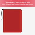 thumbnail image 4 of Trading Card Binder 900 Pockets, 9-pocket Card Collection Binder,for Game/football/baseball Card Re, 4 of 5