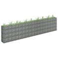 thumbnail image 1 of vidaXL Gabion Lit Surélevé Acier Galvanisé 360x30x90 cm, 1 of 4
