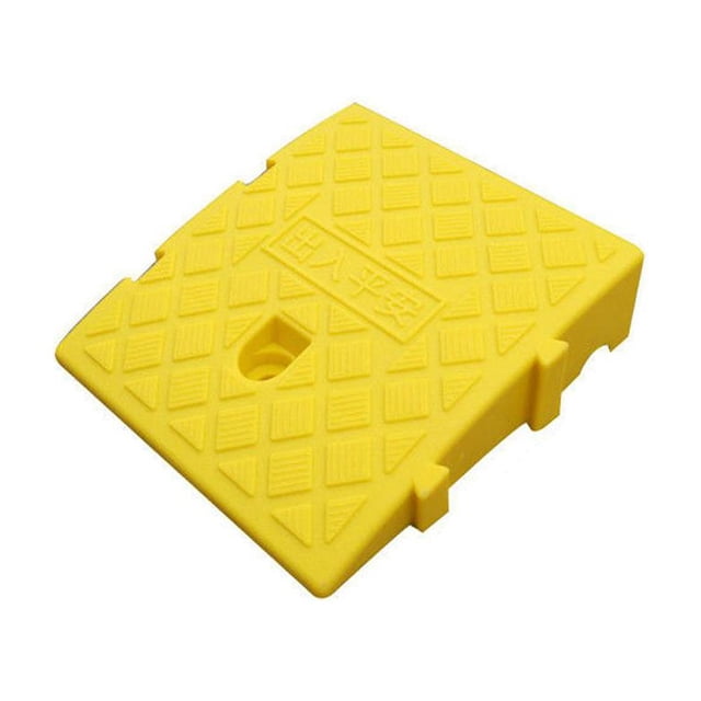 Rampes d'Entrée pour Voiture et Véhicule - Rampes de Seuil en PVC pour Pont et Trottoir