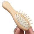 thumbnail image 2 of CUITING 2 Count Cradle Cap Shampoo Massage Brush Hair Comb Hairbrush Travel, 2 of 8