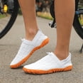 thumbnail image 3 of Womens Mens Barefoot Wide Toe Slip on Walking Shoes Fall Knit Non Slip Minimalist Zero Drop Golf Sneakers, 3 of 7