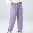 thumbnail image 4 of Girls Dress Pants, Versatile Sanitary Pants with Bellbottom Style for Casual Outings, 4 of 6