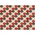 thumbnail image 1 of Ahgly Company Machine Washable Indoor Rectangle Transitional Fire Brick Red Area Rugs, 5' x 7', 1 of 7