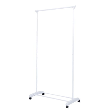 Mainstays Porte-vêtements simple tige simple, blanc.