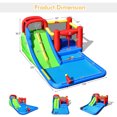 thumbnail image 4 of Costway Inflatable Water Slide Kids Jumping Bounce Castle w/ Ocean Balls Blower Excluded, 4 of 10