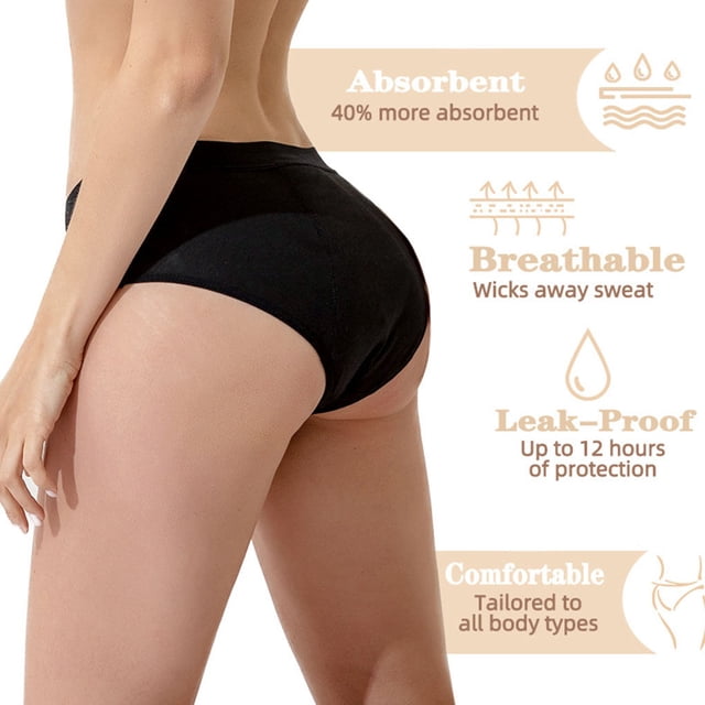 Becaristey Culottes de Maternité Maillot de Bain Anti-Fuites Bas de Bikinis Respirants Culottes Physiologiques Réutilisables Shorts de Bain Bleu/l 1 Ensemble