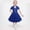 Navy, variant on Kids Girls Short Sleeve Vintage Polka Dots Dress in 50S Style Girls Dresses Size 10-12 Long Little Girls Fall Dresses Size 5-6 Christmas Girls Dresses Size 10-12 Fall Gevpwj Christmas Girls Dresses