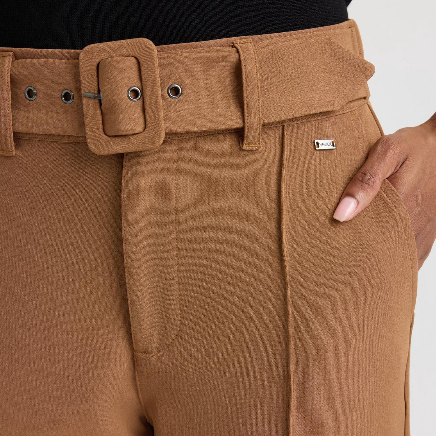 Pantalon évasé à demi-ceinture de Mexx pour femmes