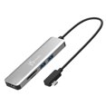 thumbnail image 2 of j5create USB-C 5-Port Gen2 Multi-Adaptateur avec HDMI 4K, 2 USB-A 10Gbps, SD/microSD, pour Surface Pro 8/9, MacBook Air/Pro, Dell XPS, HP Ordinateurs Portables, et Plus (JCD372S), 2 of 4