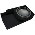 thumbnail image 1 of American Sound Connection - Compatible with 1988-1998 GMC Sierra Ext Cab Truck Alpine S-W12D4 Type S Car Audio Subwoofer Custom Single 12" Sub Box Enclosure Package, 1 of 4