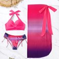 thumbnail image 5 of FcBaudy Maillots de Bain pour Femmes Deux Pièces Maillot de Bain pour Femmes Maillot de Bain pour Femmes Mode pour Femmes Assorti Maillot de Bain Imprimé Multicolore Ajusté Froncé Maillot de Bain Deux Pièces Ensemble Maillot de Bain pour Femmes Maillot de Bain, 5 of 5