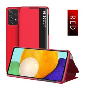 EGNMCR Cas téléphonique pour Galaxy A72 5G Style en cuir Cellphone Case Shield 360°Protect Phone Mobile shell