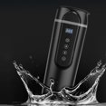 thumbnail image 2 of funtasica Coffee Mug Temp Control Kettle Boil Water for Car Travel Small Screen Black, 2 of 7