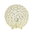 thumbnail image 1 of Elegant Designs Elipse 10 Inch Crystal Ball Sequin Table Lamp, 1 of 8