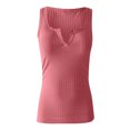 thumbnail image 4 of Timegard Womens Tank Tops Summer V Neck Slim Basic Tee Solid Color Casual Sleeveless Top Cami Shirts, 4 of 5