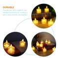 thumbnail image 3 of 12pcs Flameless LED Tealights Battery Tea Lights Bulk Electric Tea Candles for Party, 3 of 4
